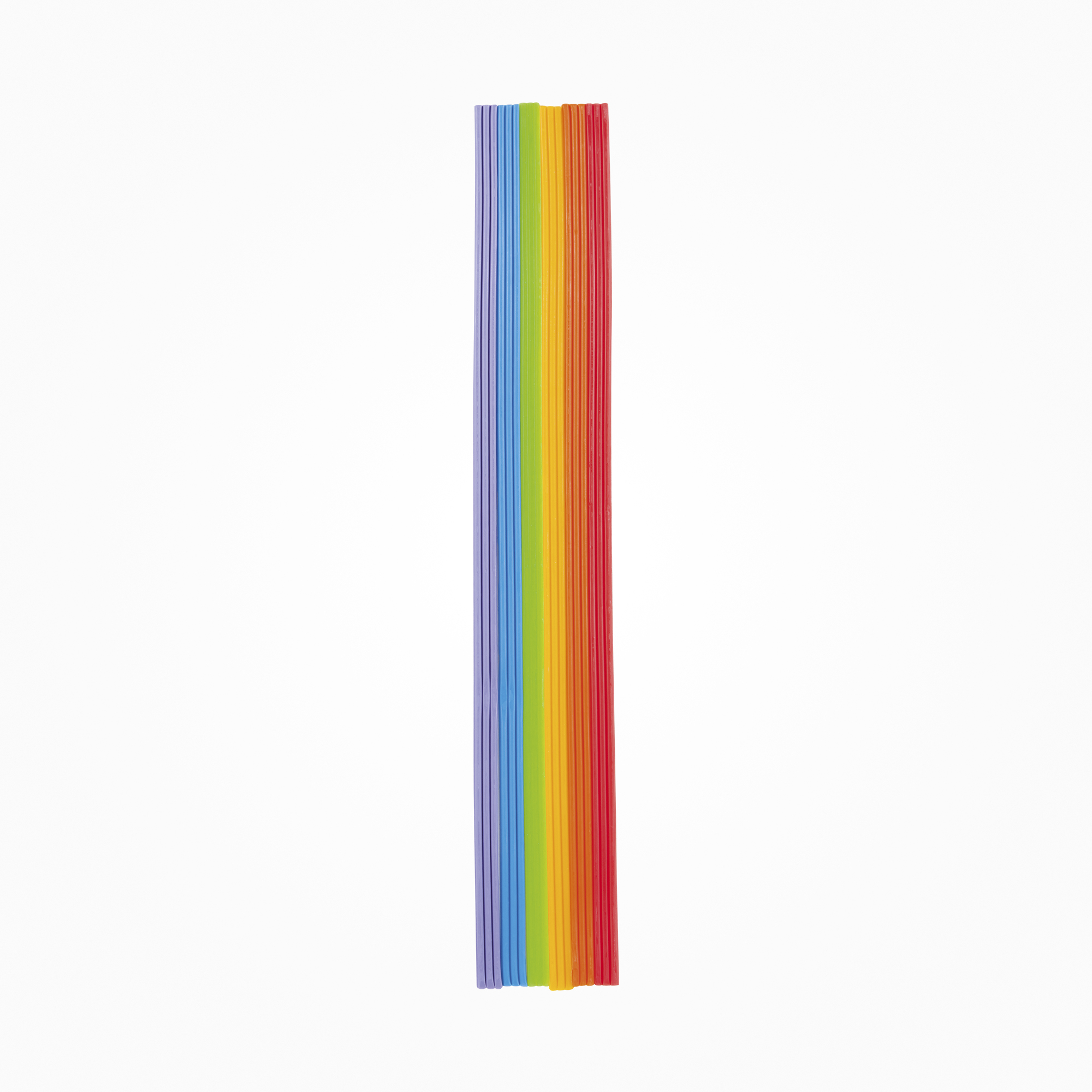 Rundstreifen, 2mm regenbogen, 18er Set